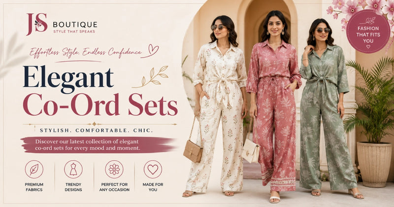 Elegant Co-Ord Sets: The Perfect Blend of Style and Comfort