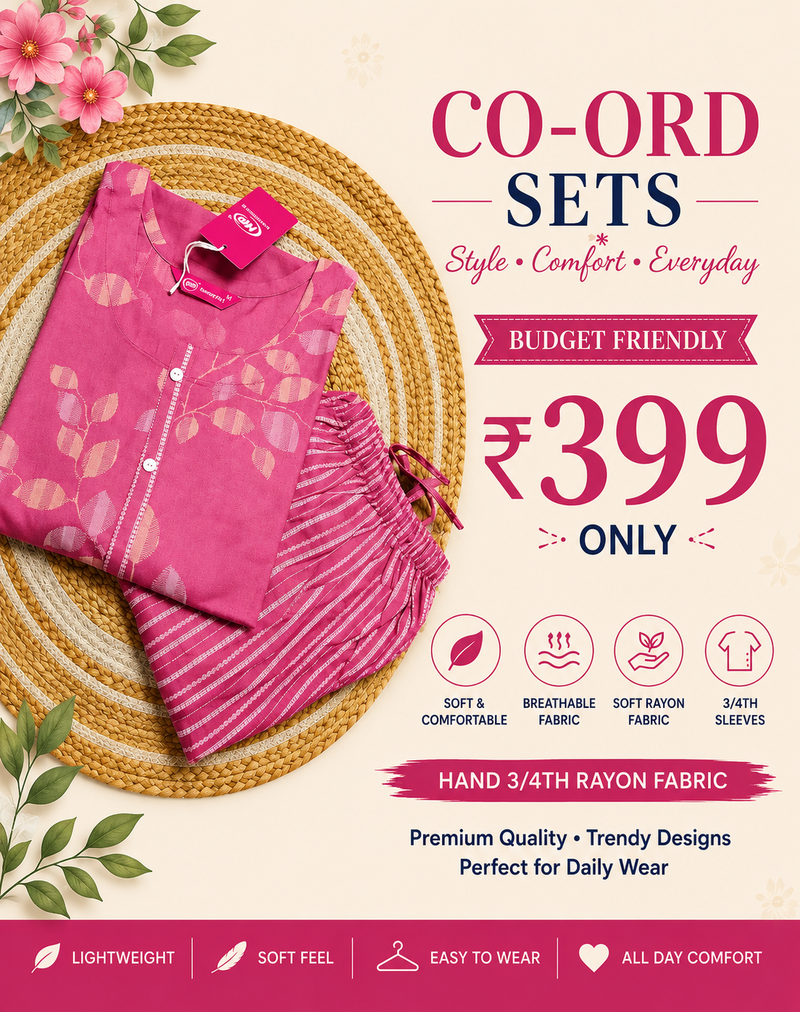 Co Ords Sets Under 399 Rs