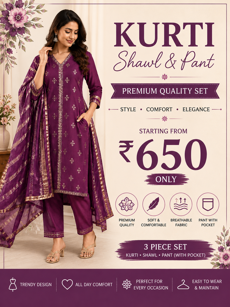 Premium kurti sets