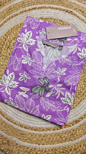 Lavender floral kurti