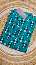 Rama Chinese collar pattern kurti