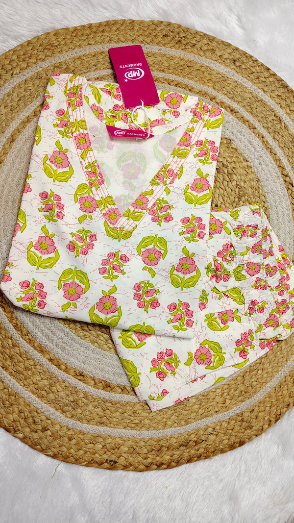 Co ords sets white 0102 (Size L)
