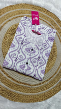 Budget Violet and white (L Size)
