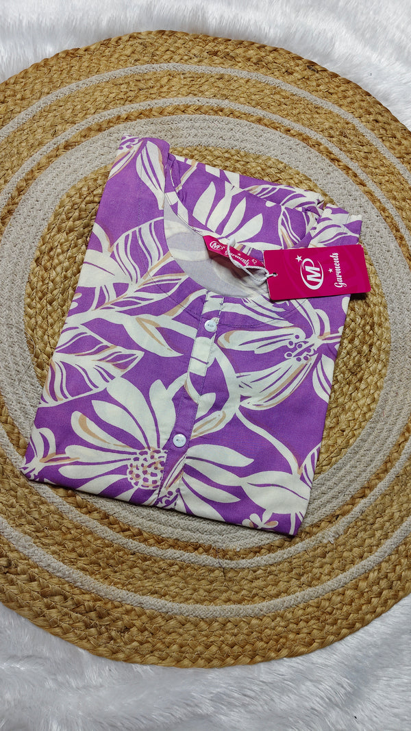 Budget Violet flower (Size XL)