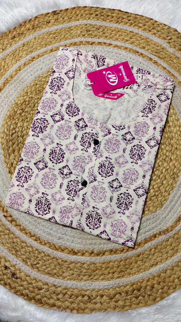 Budget Violet with white (Size XL)
