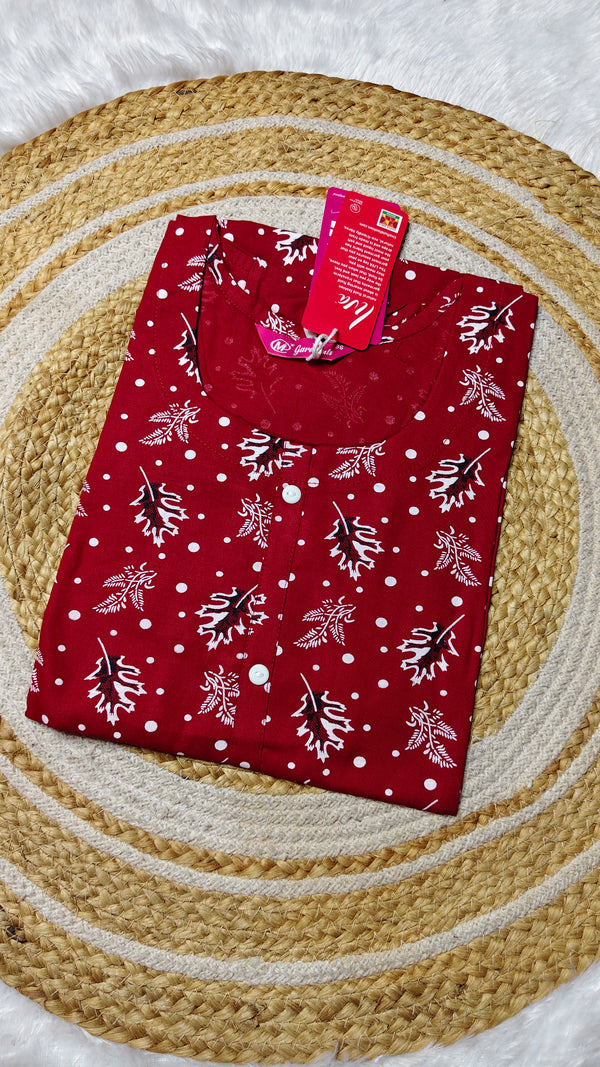 Budget Red leaves
