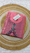 Silk cotton Pink embroidery (Size L)